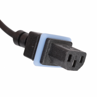 IEC标准带防水圈 C13 电源连接器